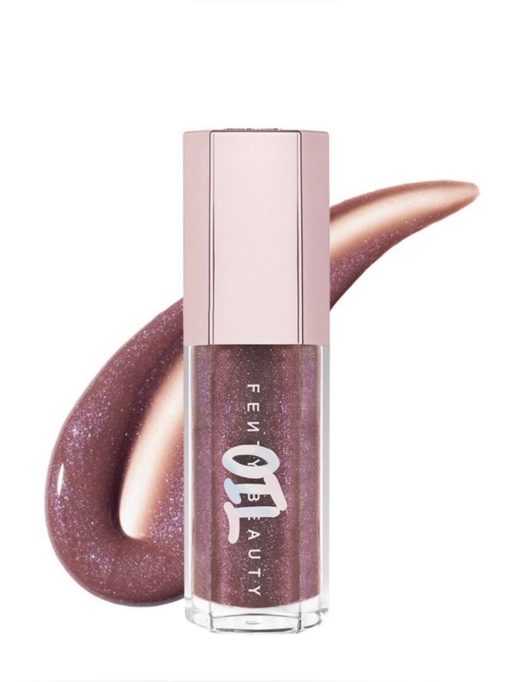 Fenty Beauty Gloss Bomb Oil Universal Lip Luminizer Rose Amber